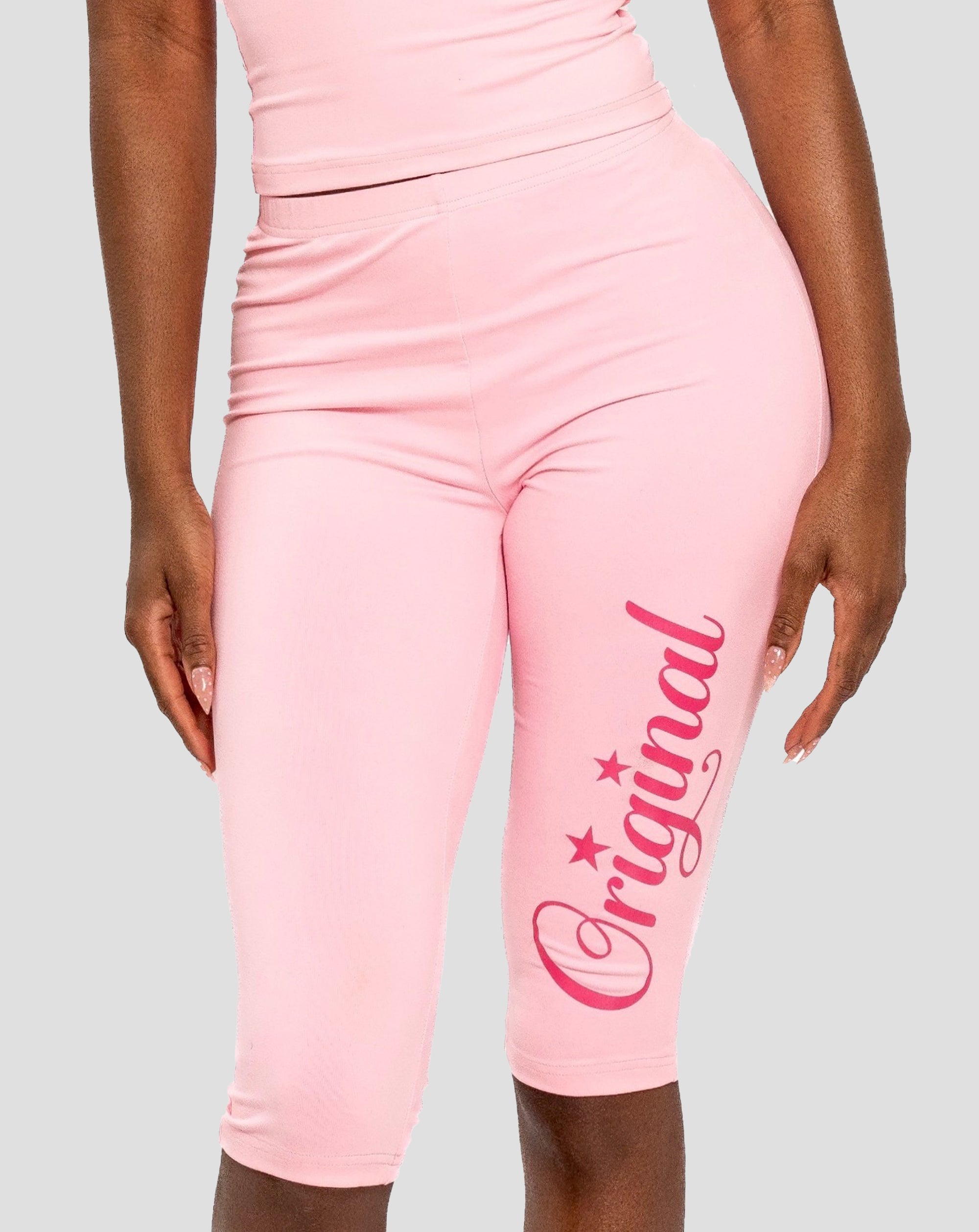 OG Baddie Pink Capris