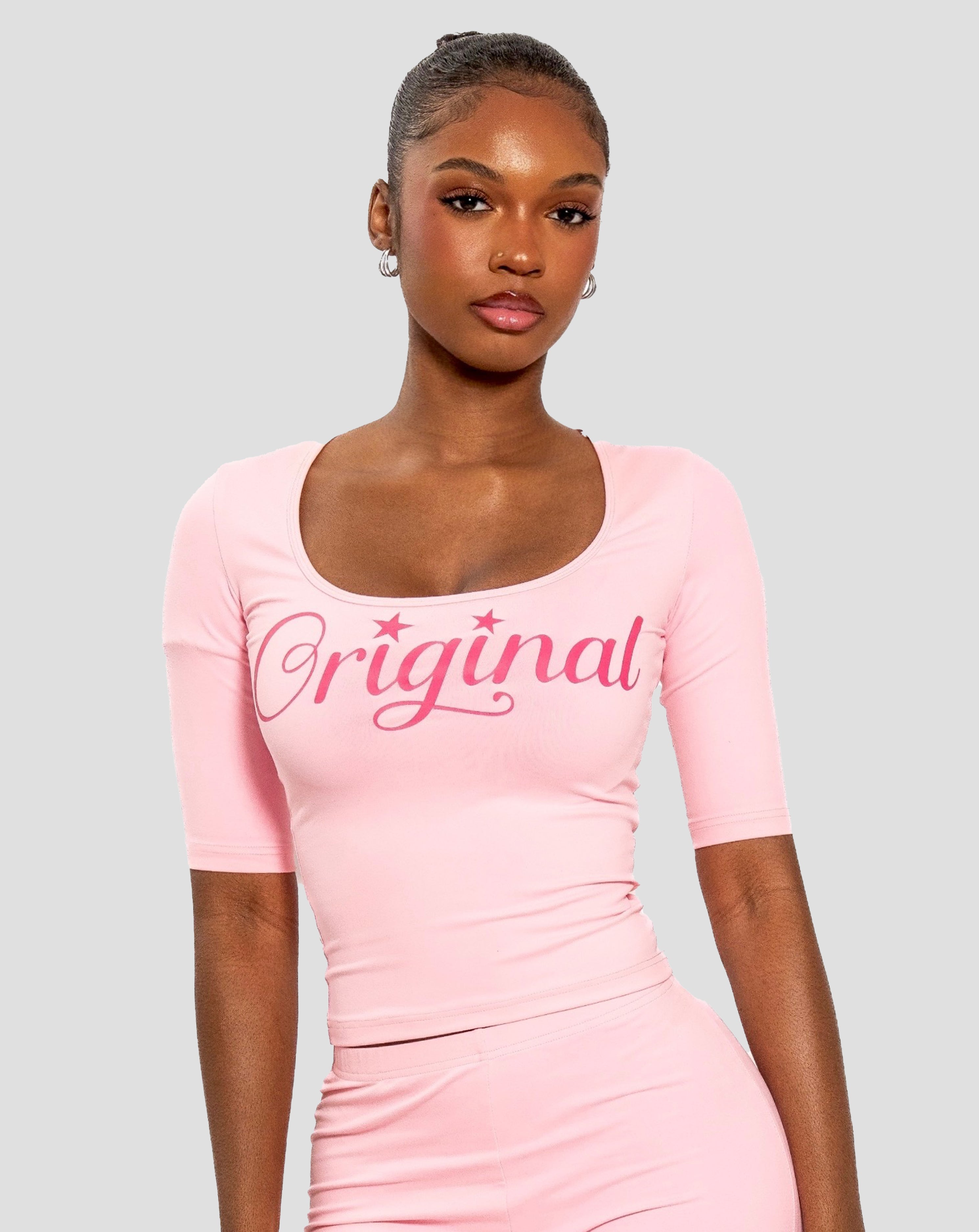 OG Baddie Pink Top