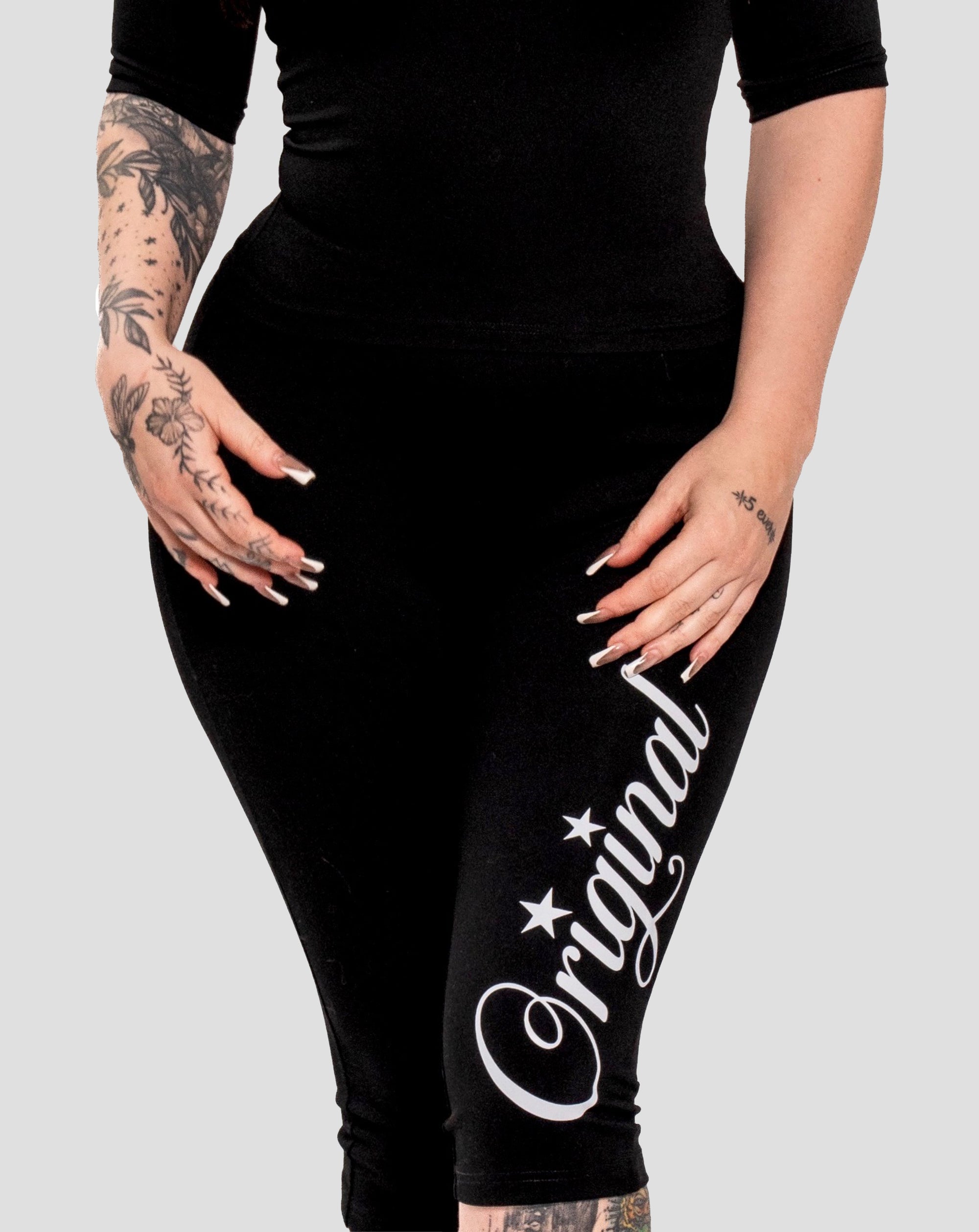 OG Baddie Black Capris