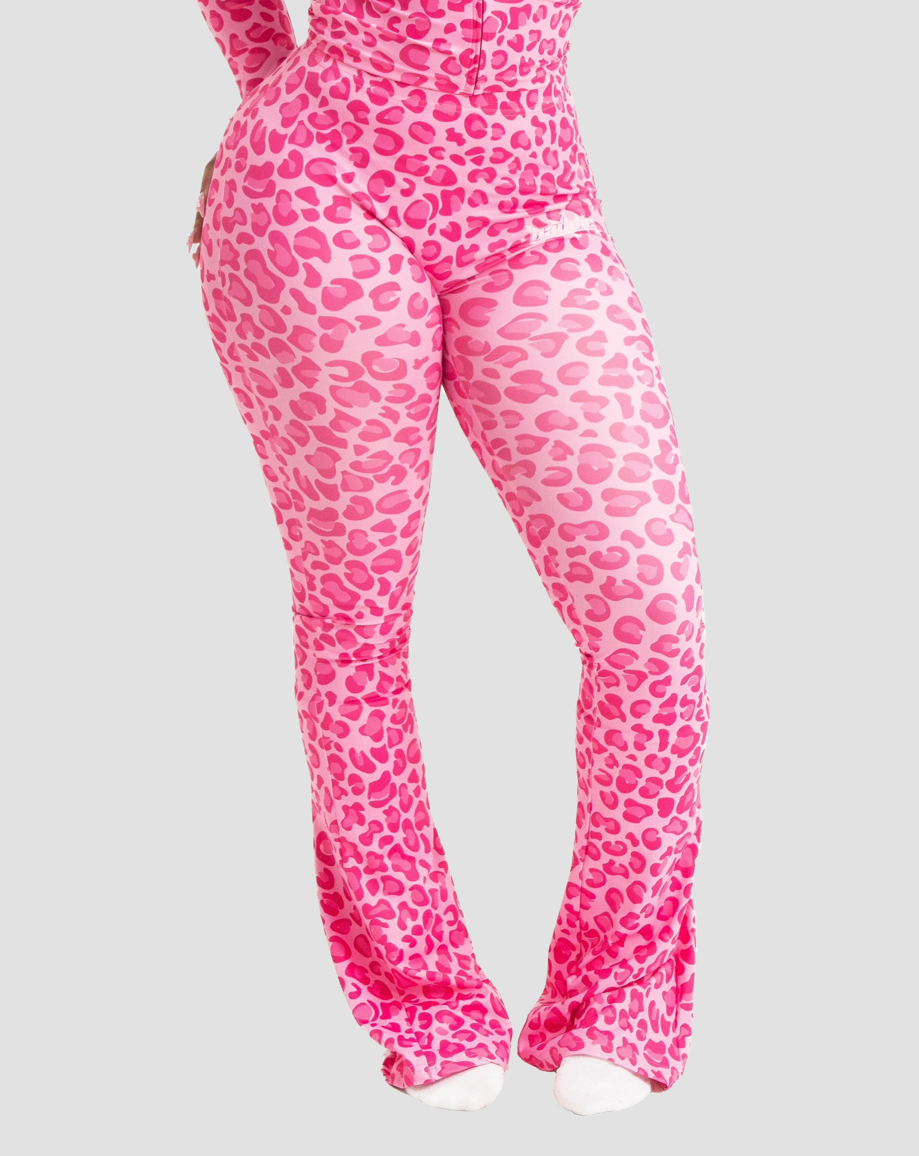 Y2K Cheetah Pants Pink