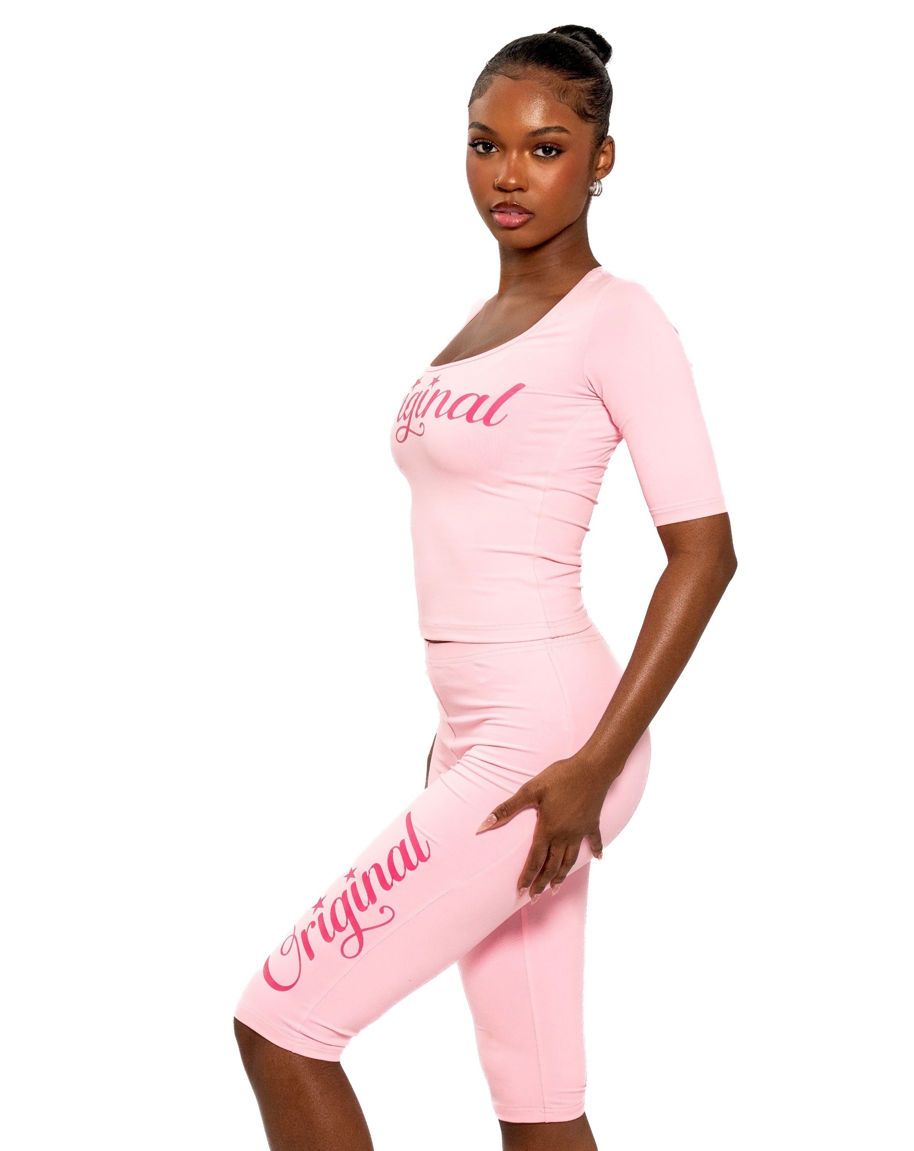 OG Baddie Pink Capris