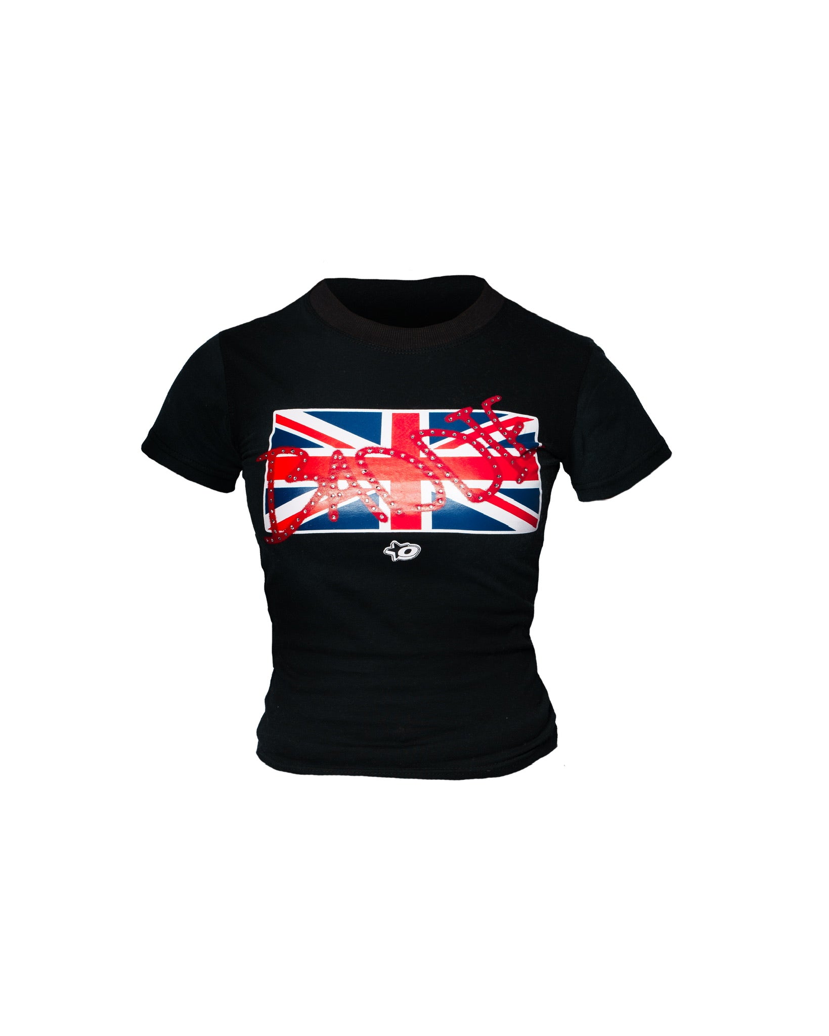 UK Baddie Baby Tee (Black)