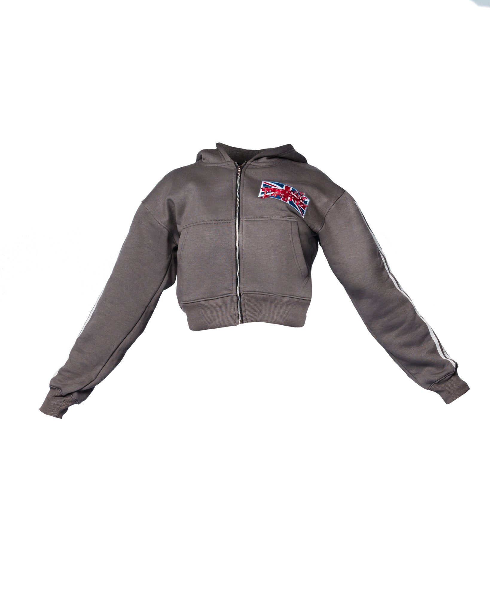 International Cropped Jacket (Grey)