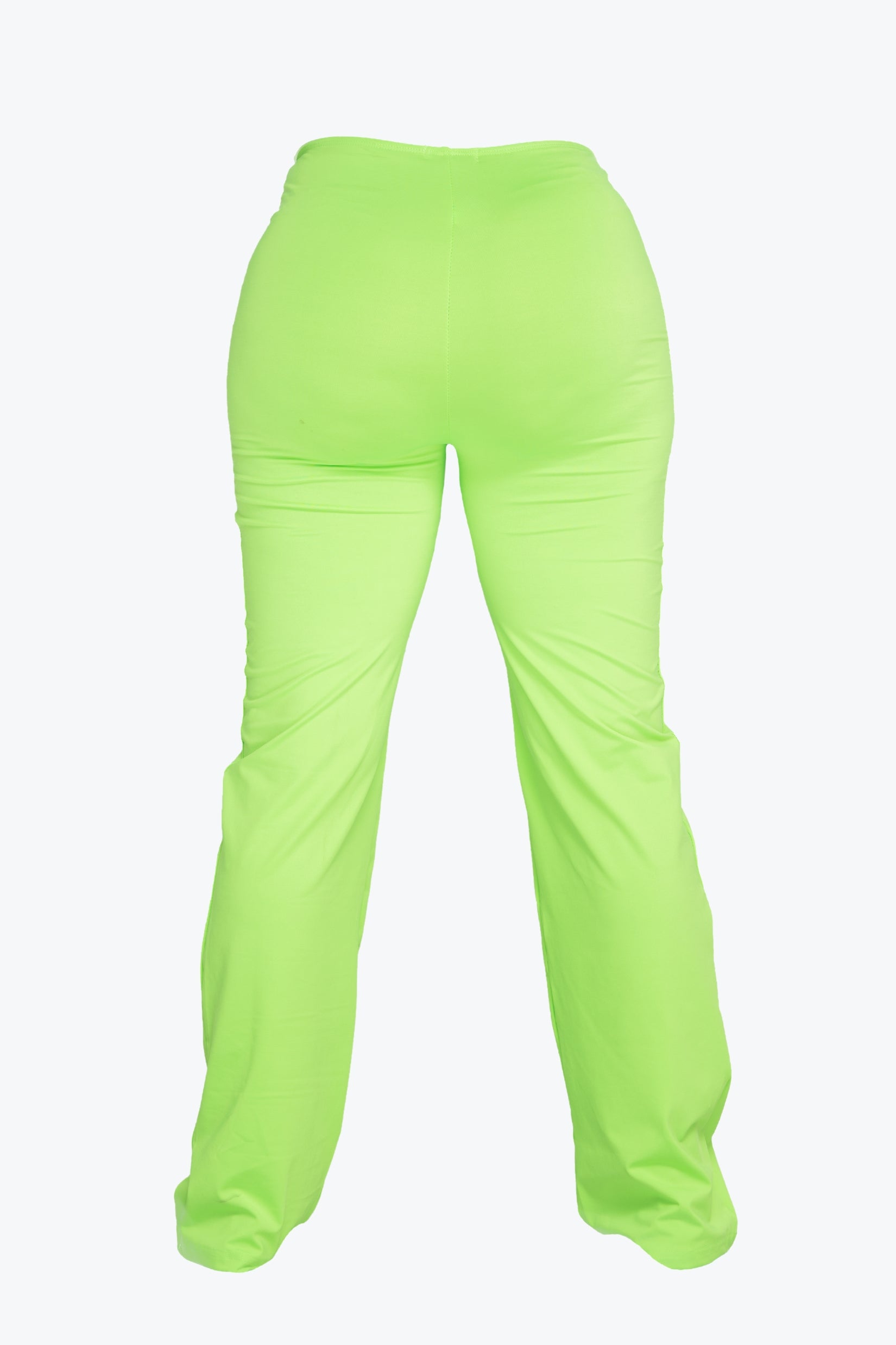 BADDIE NEON RUCHED PANTS – OBC