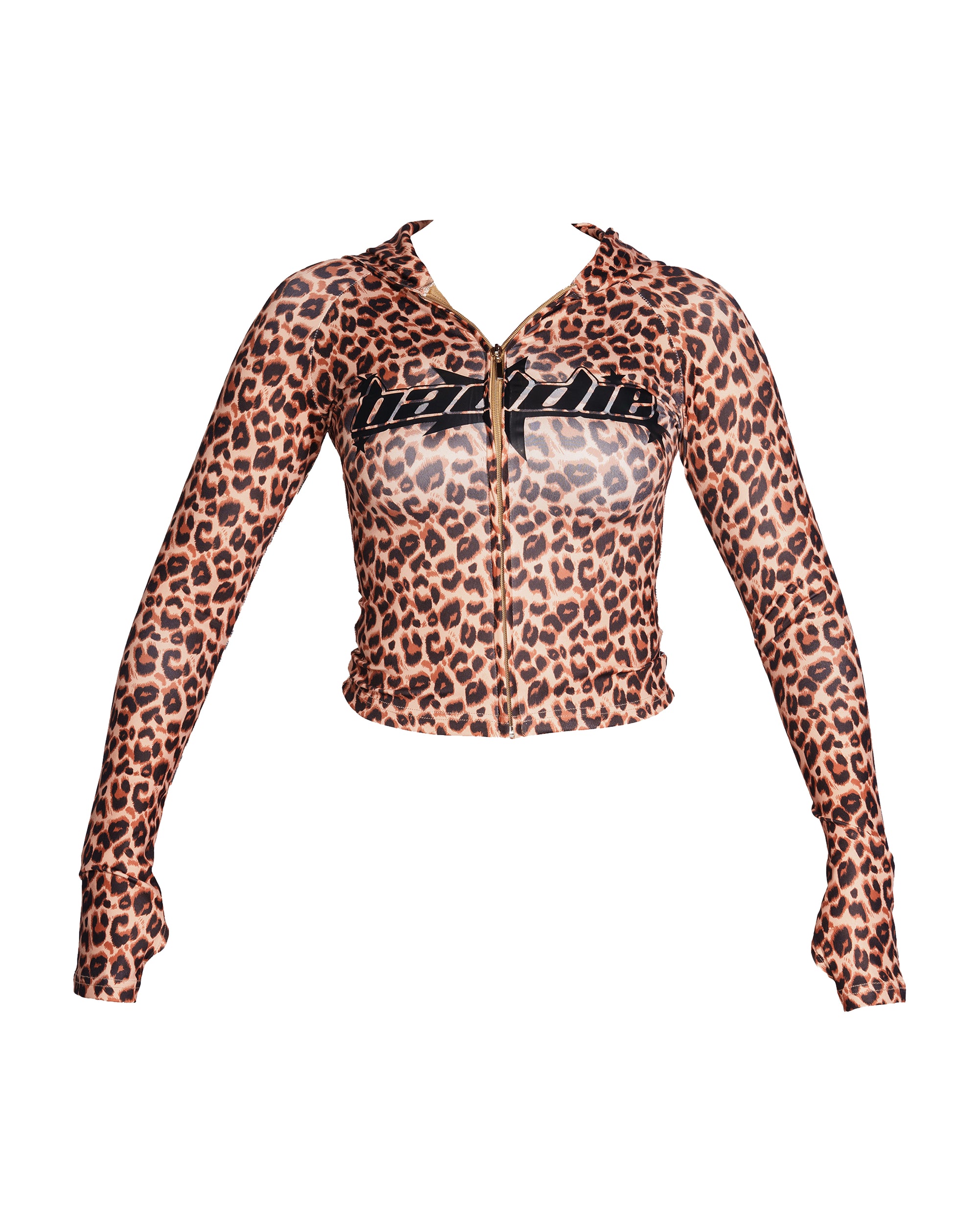 Y2K Cheetah Jacket Brown