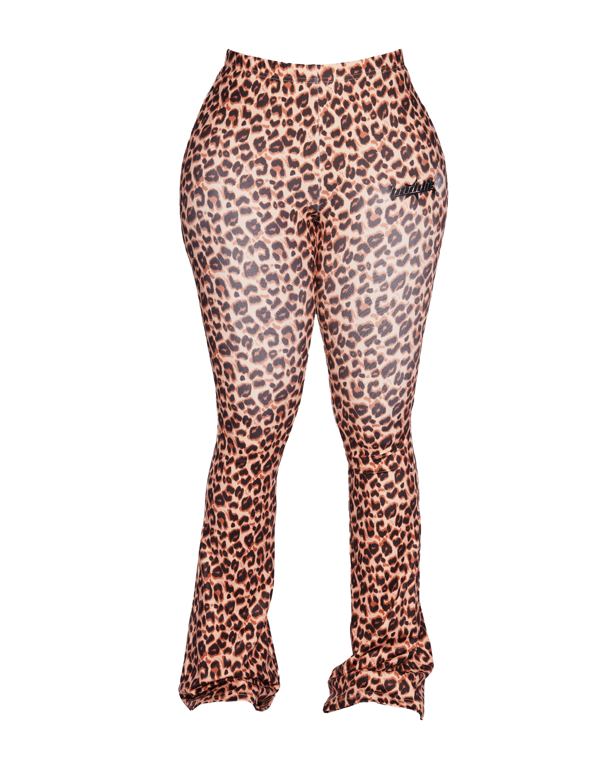 Y2K Cheetah Pants Brown
