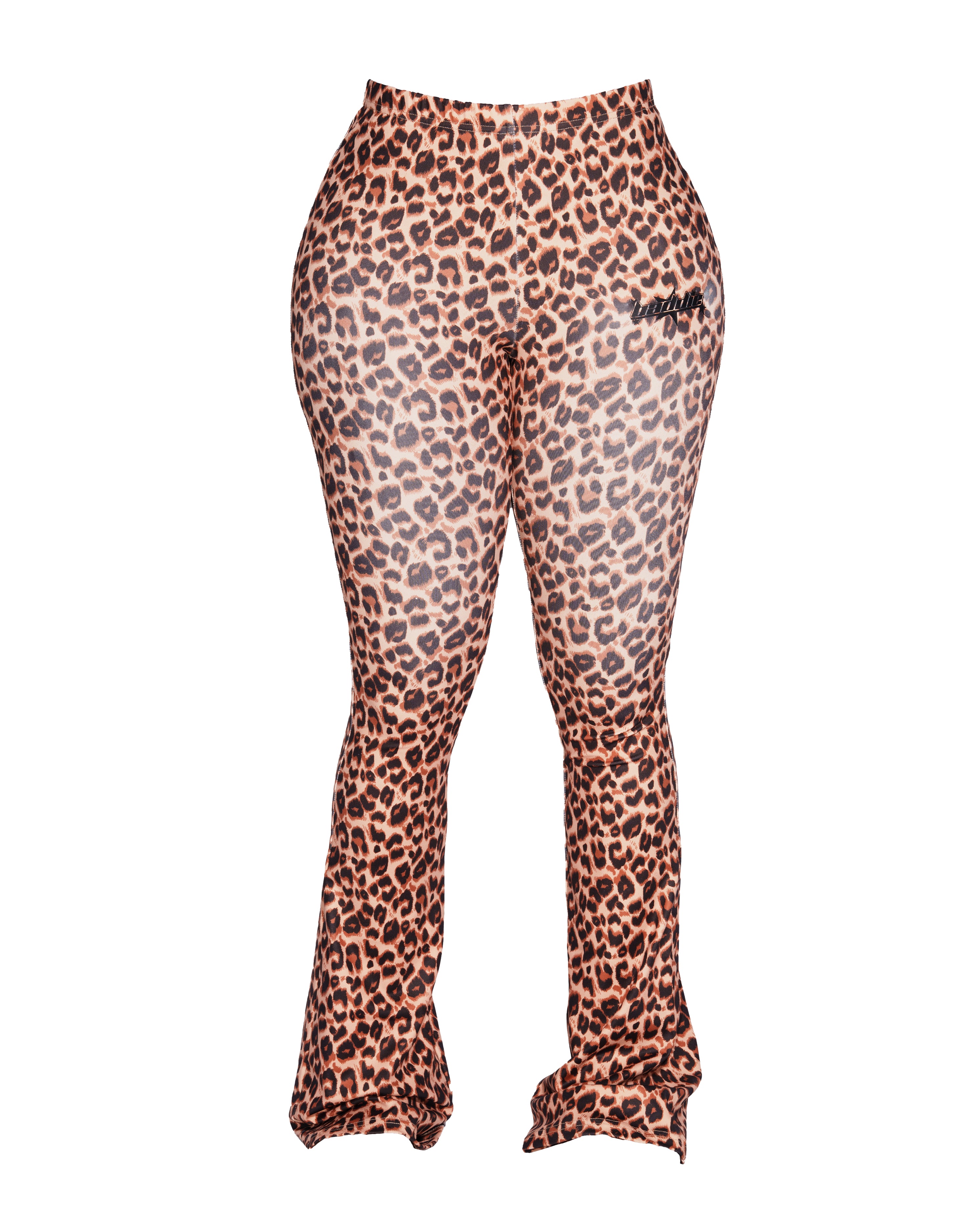 Y2K Cheetah Pants Brown