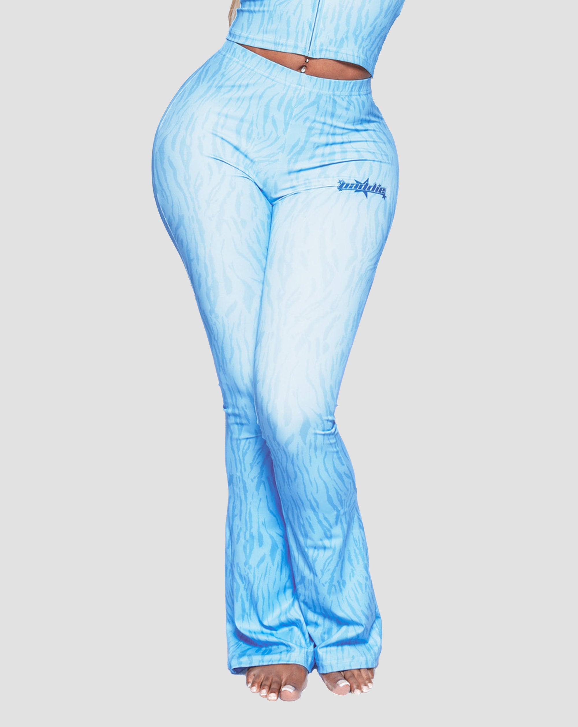 Y2K Ice Pants Blue