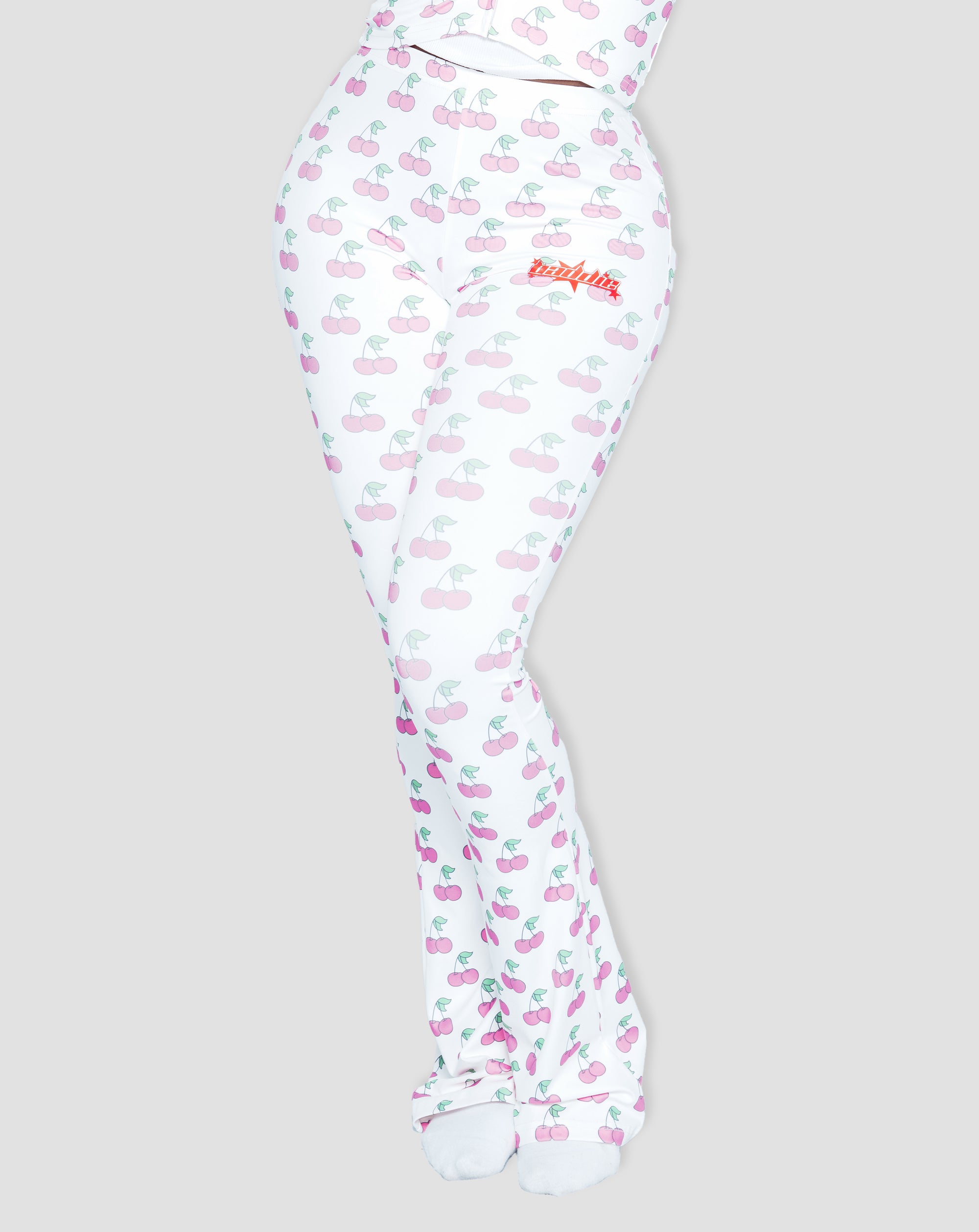 Y2K Cherry Bomb Pants White