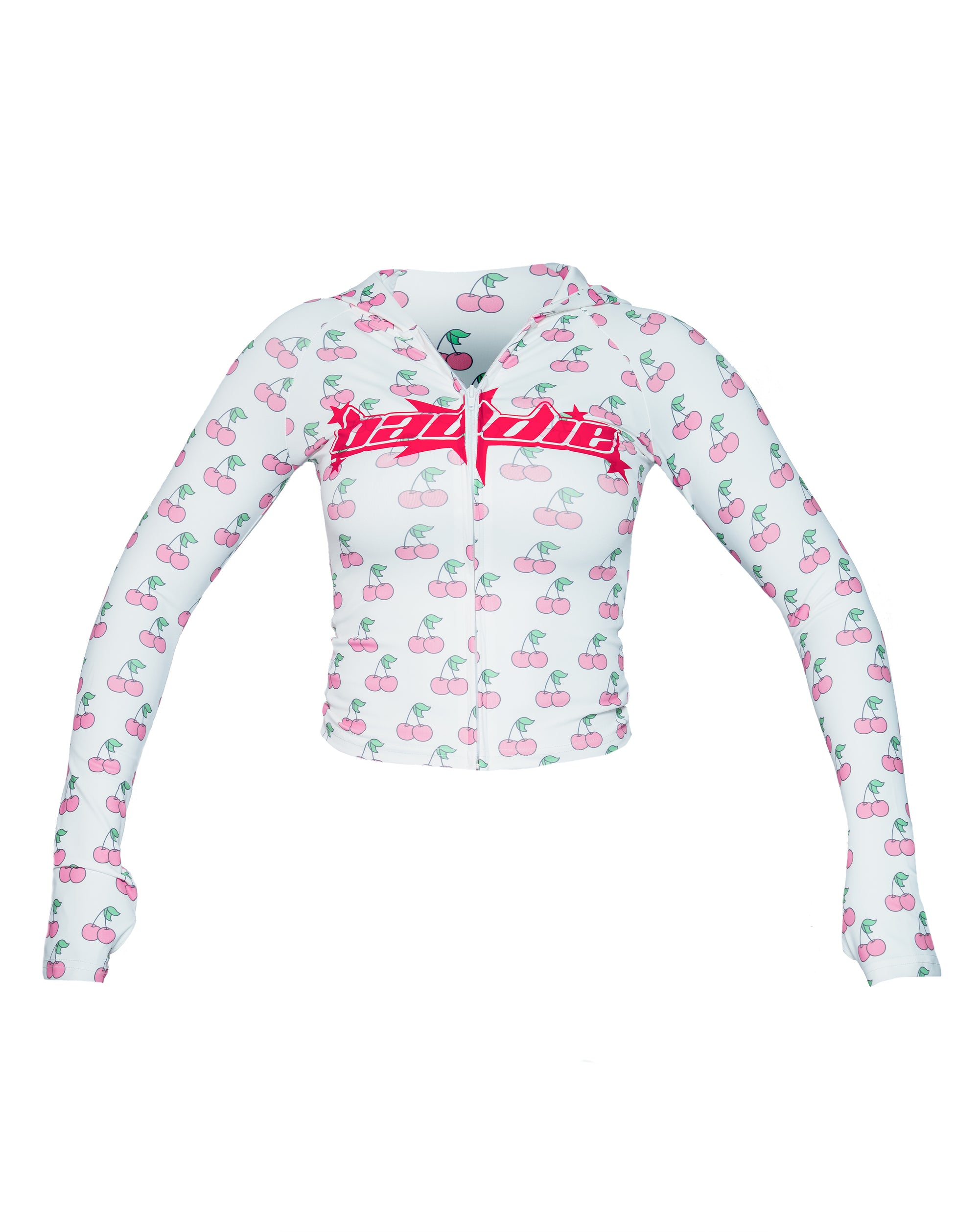 Y2K Cherry Bomb Jacket White