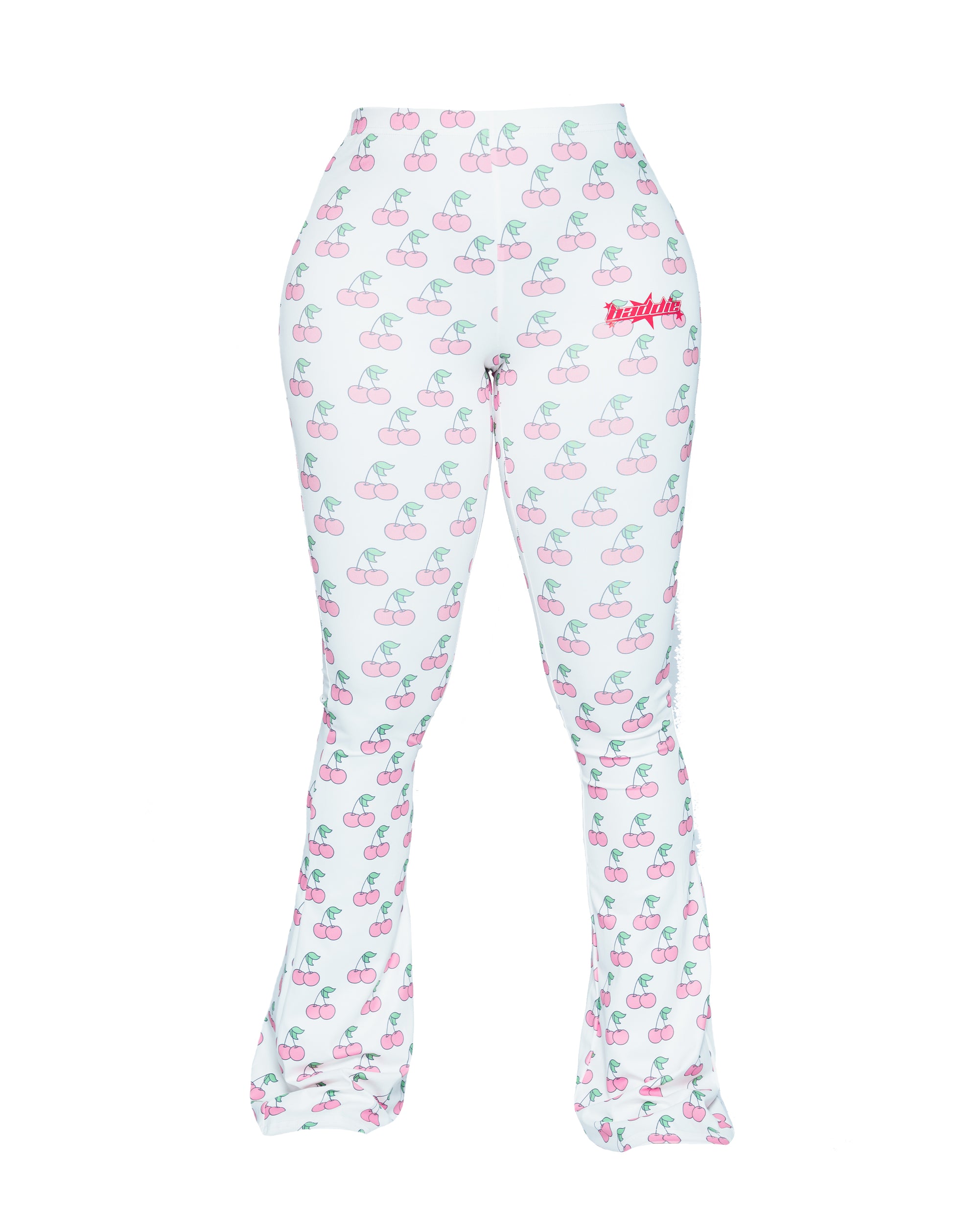 Y2K Cherry Bomb Pants White