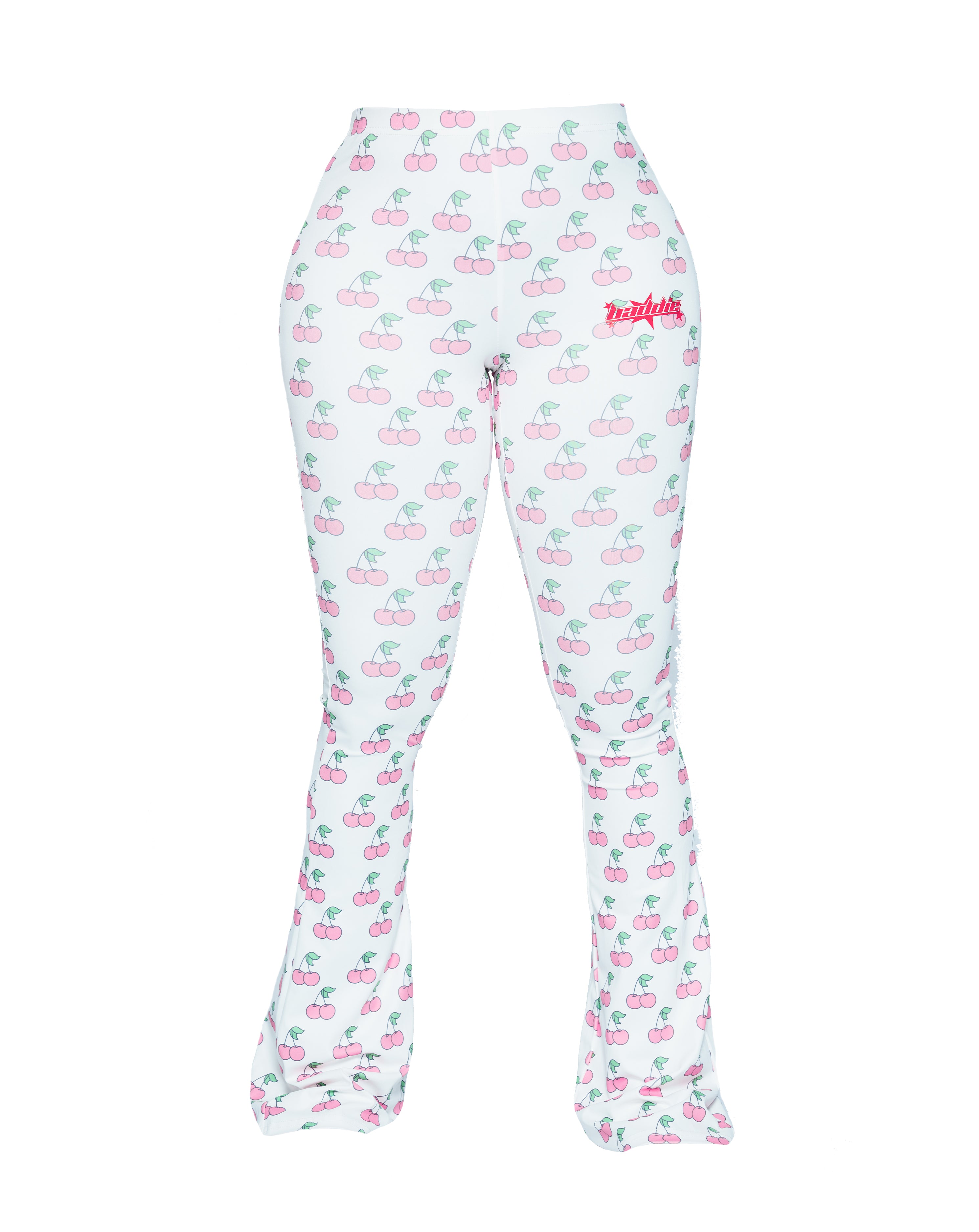 Y2K Cherry Bomb Pants White