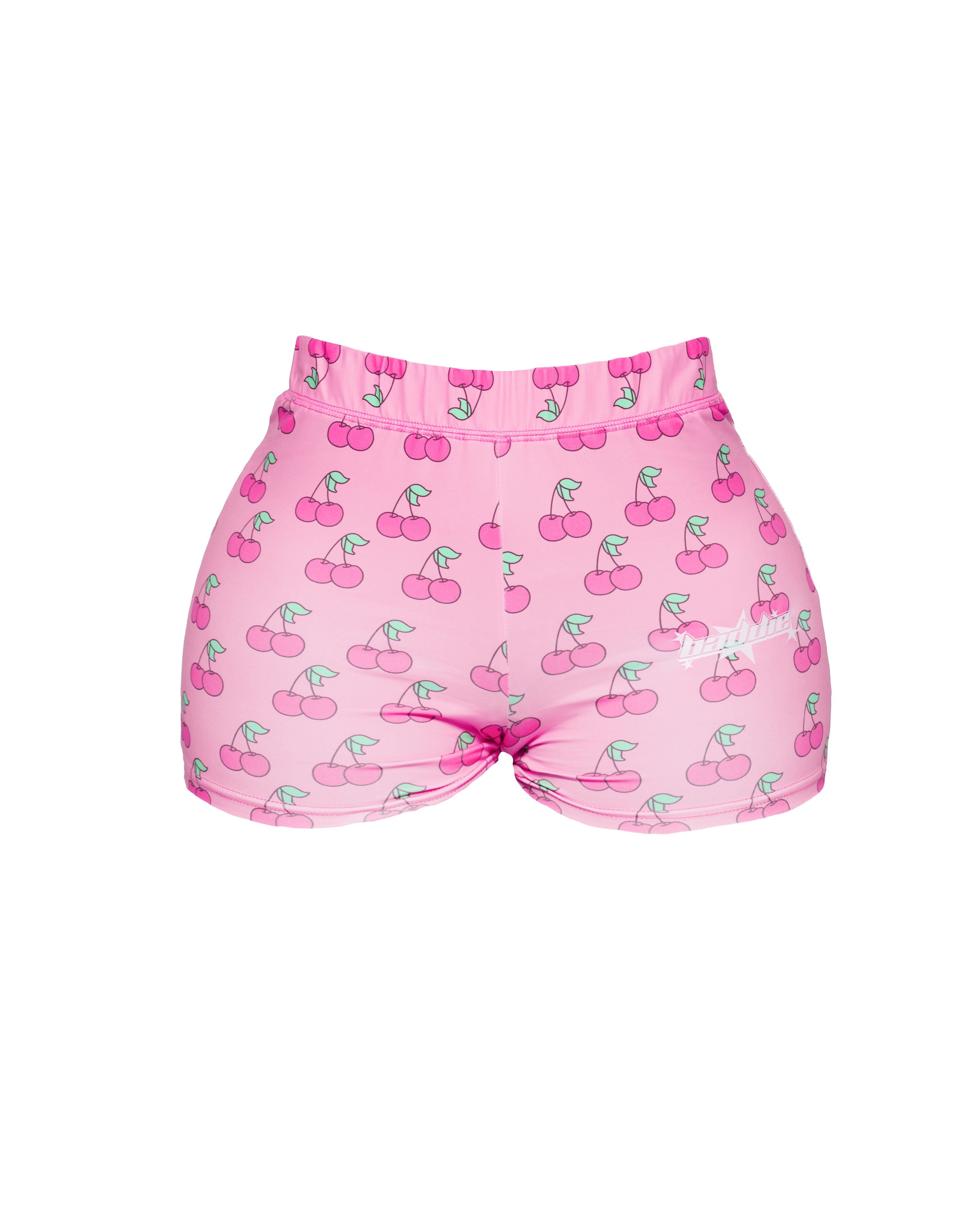 Y2K Cherry Bomb Shorts Pink