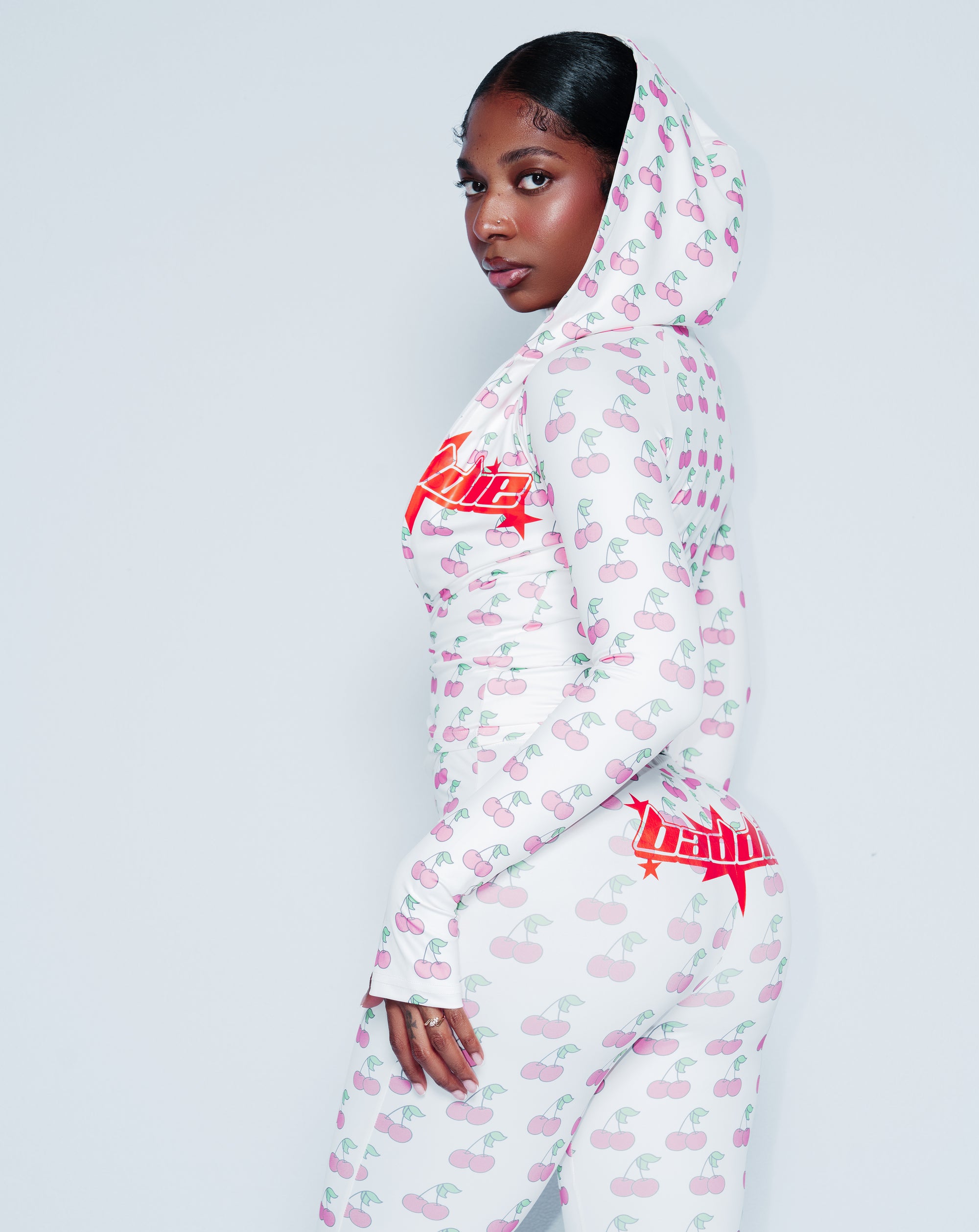 Y2K Cherry Bomb Jacket White