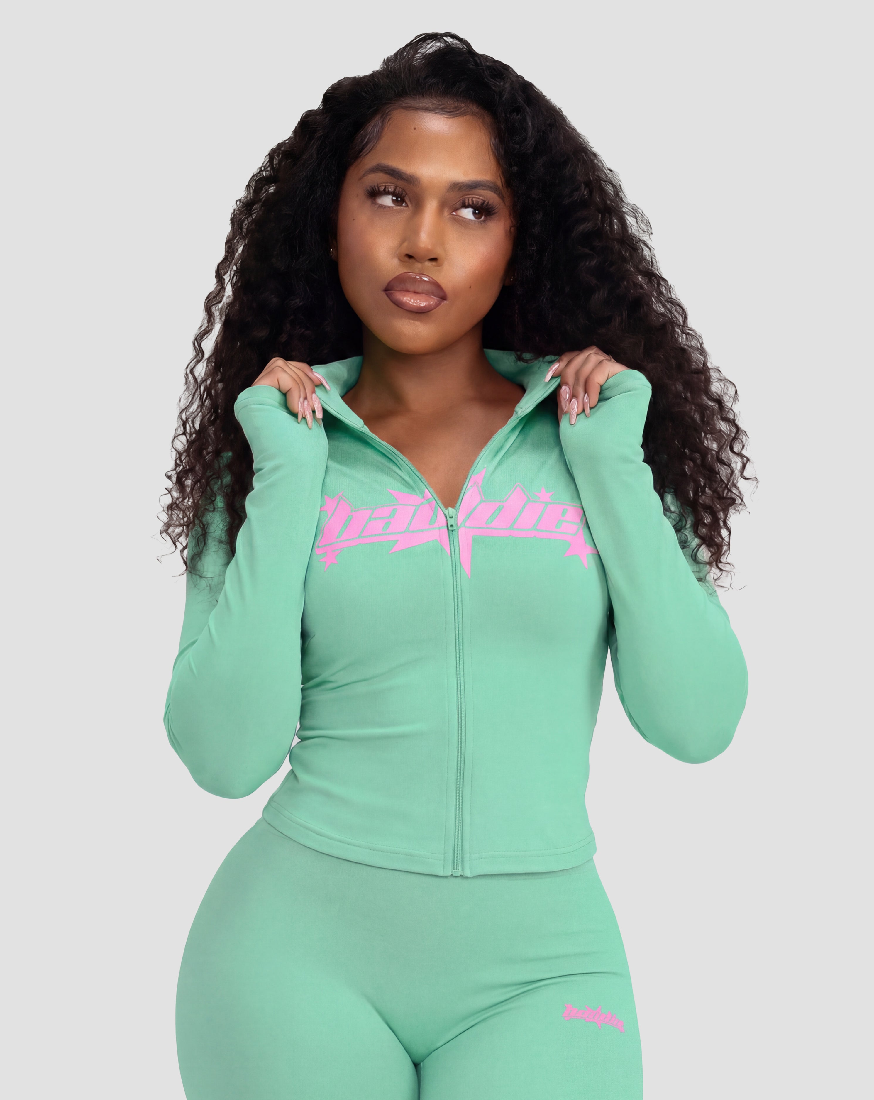 Y2K Mint Jacket