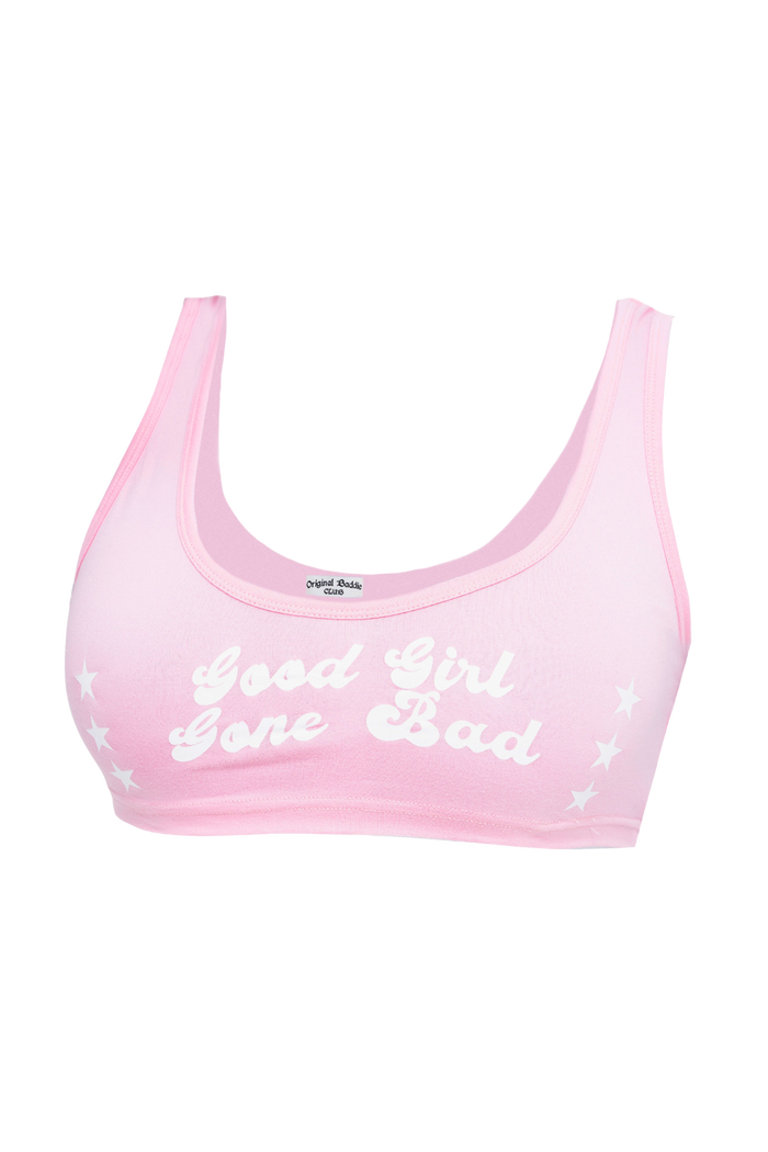 "GOOD GIRL, GONE BAD" SPORTS BRA